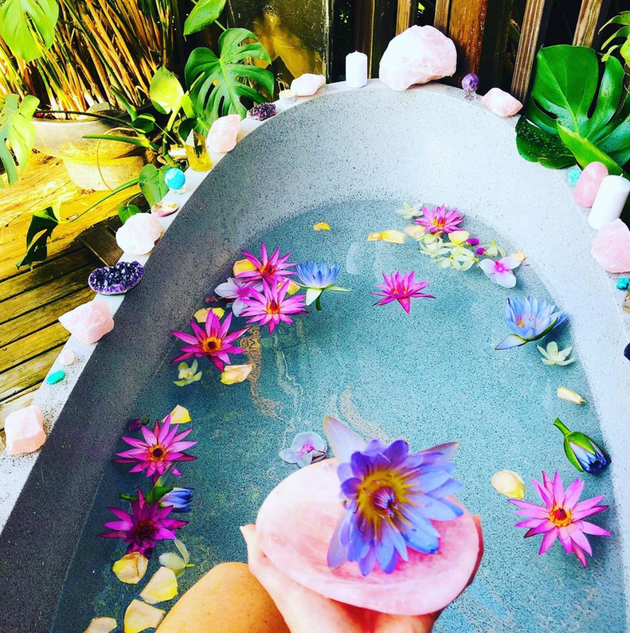 Do you make time for yourself? Crystal Bath