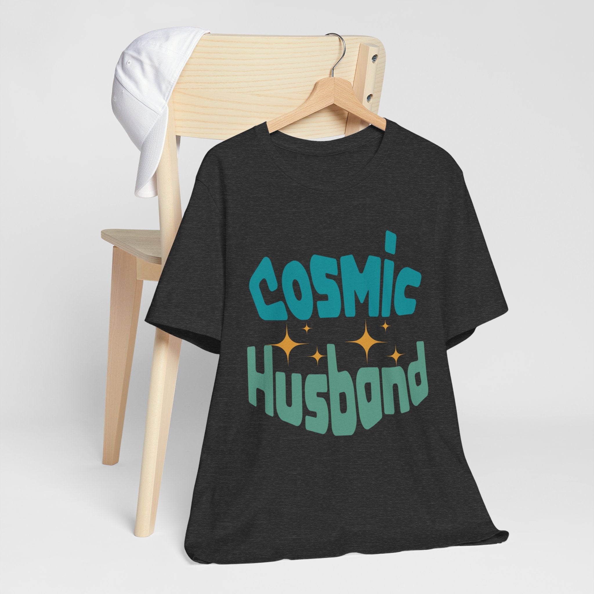 Cosmic Husband Unisex Jersey Tee Dad present Dad Boss, Dad Mode, Dad manager, Daddy is best, Dad is cool, Fathers Day Cosmic Starseed Soul