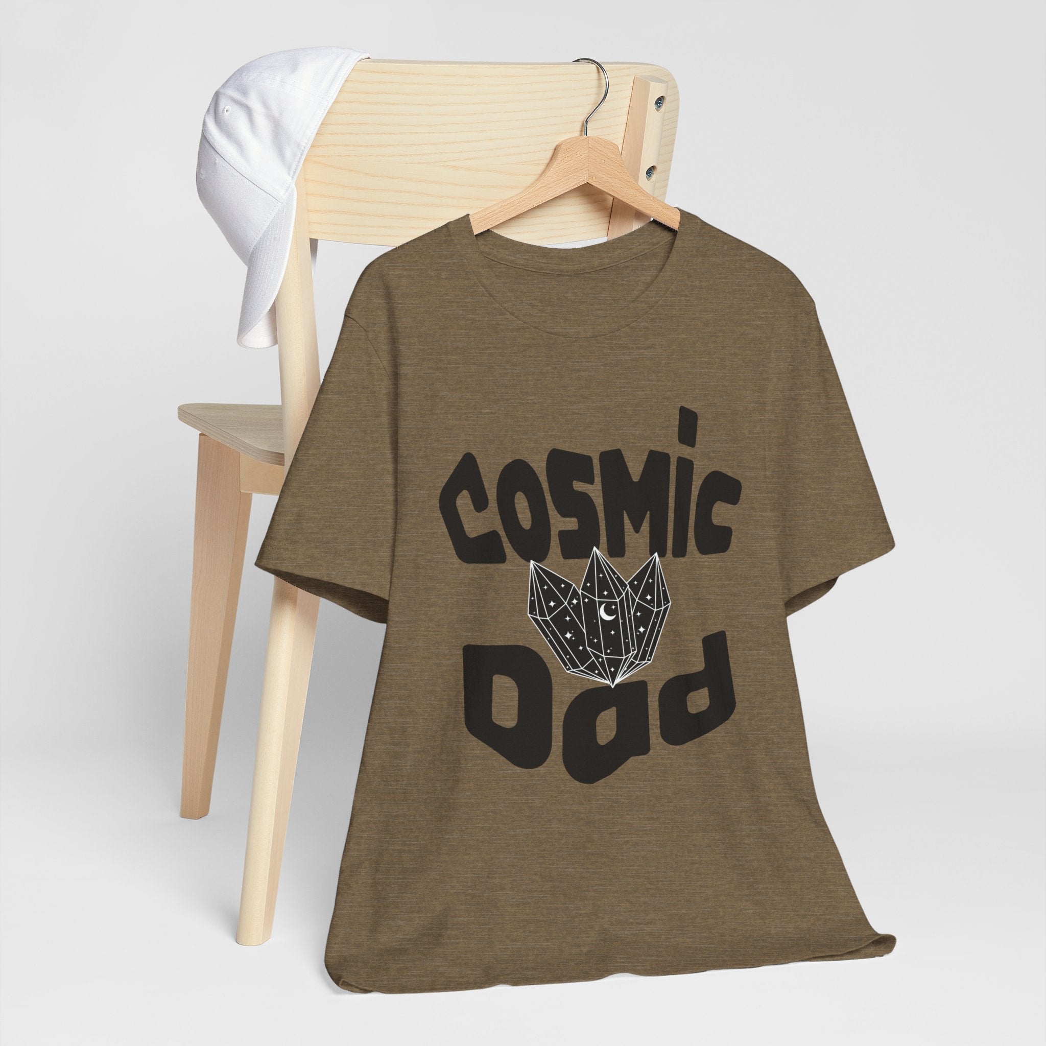 Cosmic Dad  Unisex Jersey Tee Dad present Dad Boss, Dad Mode, Dad manager, Daddy is best, Dad is cool, Fathers Day Cosmic Starseed Soul