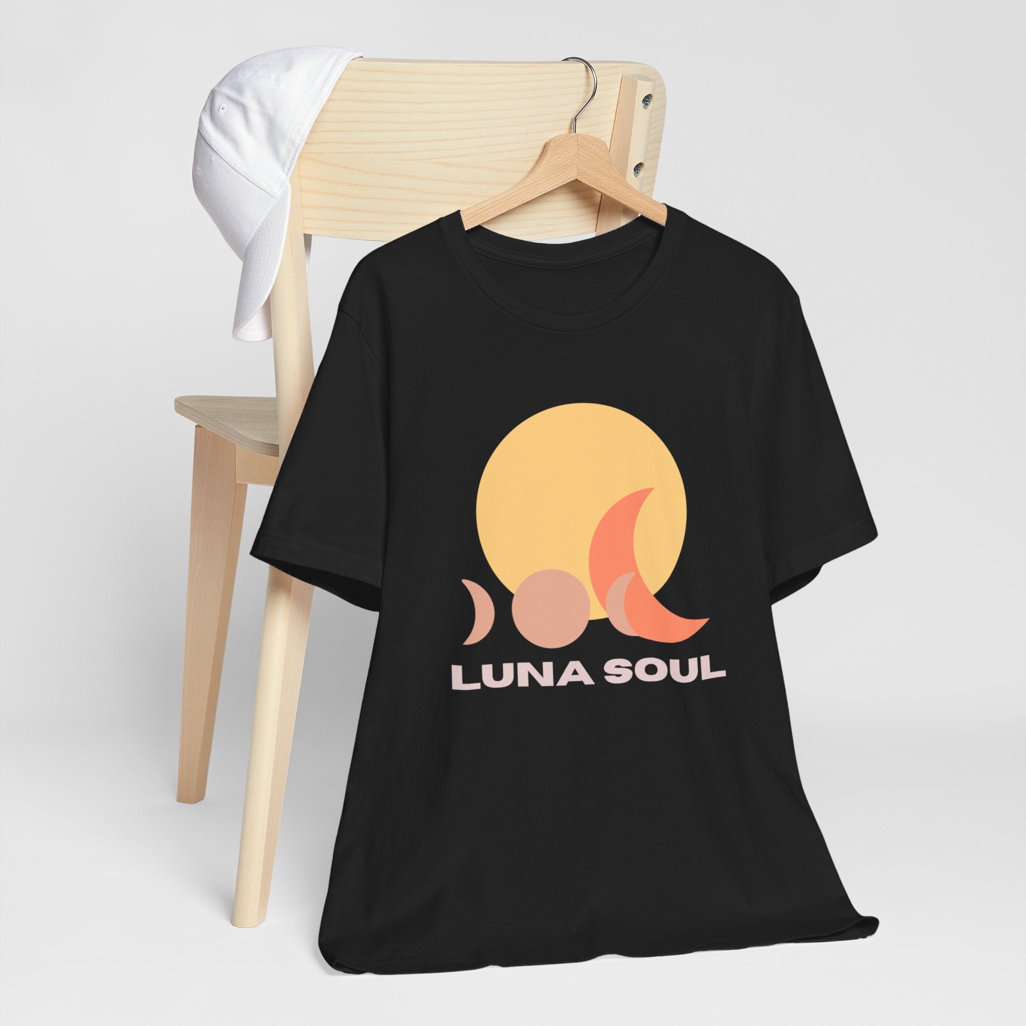 Luna Soul Celestial Moon boho vibe Tee Trendy bohemian Higher Self Soul awakening Vibe high Dimension Celestial Art Positive vibe T-shirt