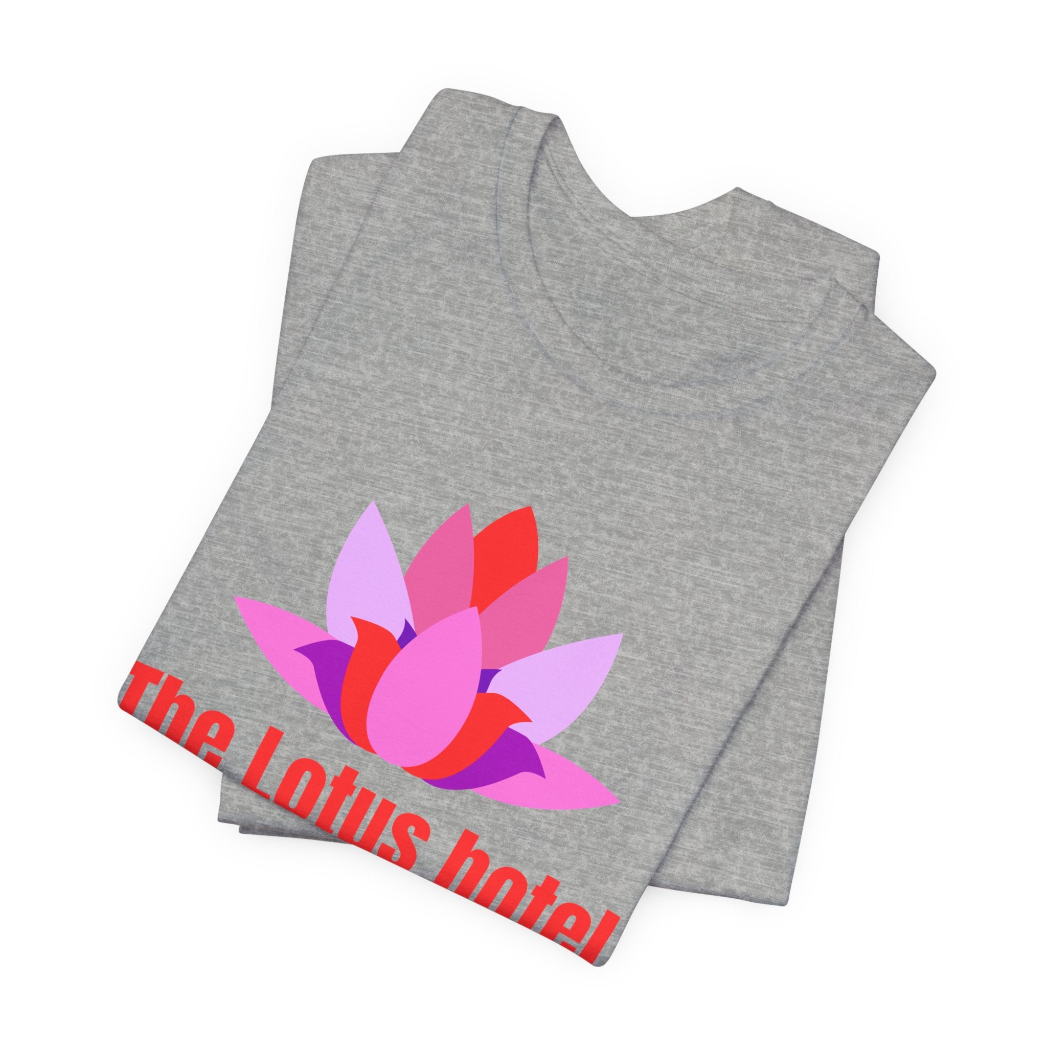 The Lotus Hotel Tshirt Zen Vibes Inspiration Graphic Tee Crown Chakra Activation festivals celebrations any occasion friends family and yourself