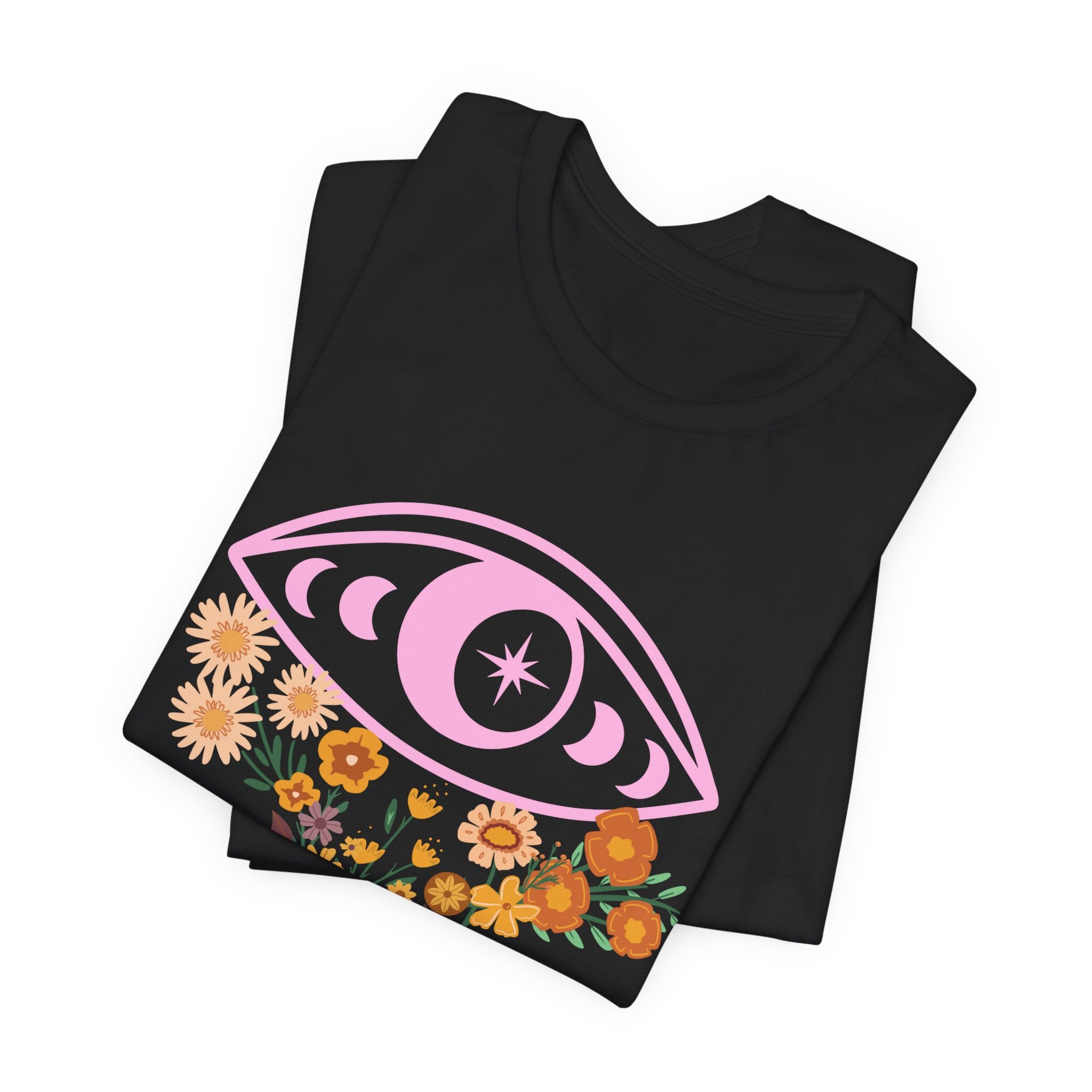 Third Eye Wildflowers Soul Star Higher Self Tshirt Inspo Graphic Tee gift for family friends festival celebrations or any occasion yoga top