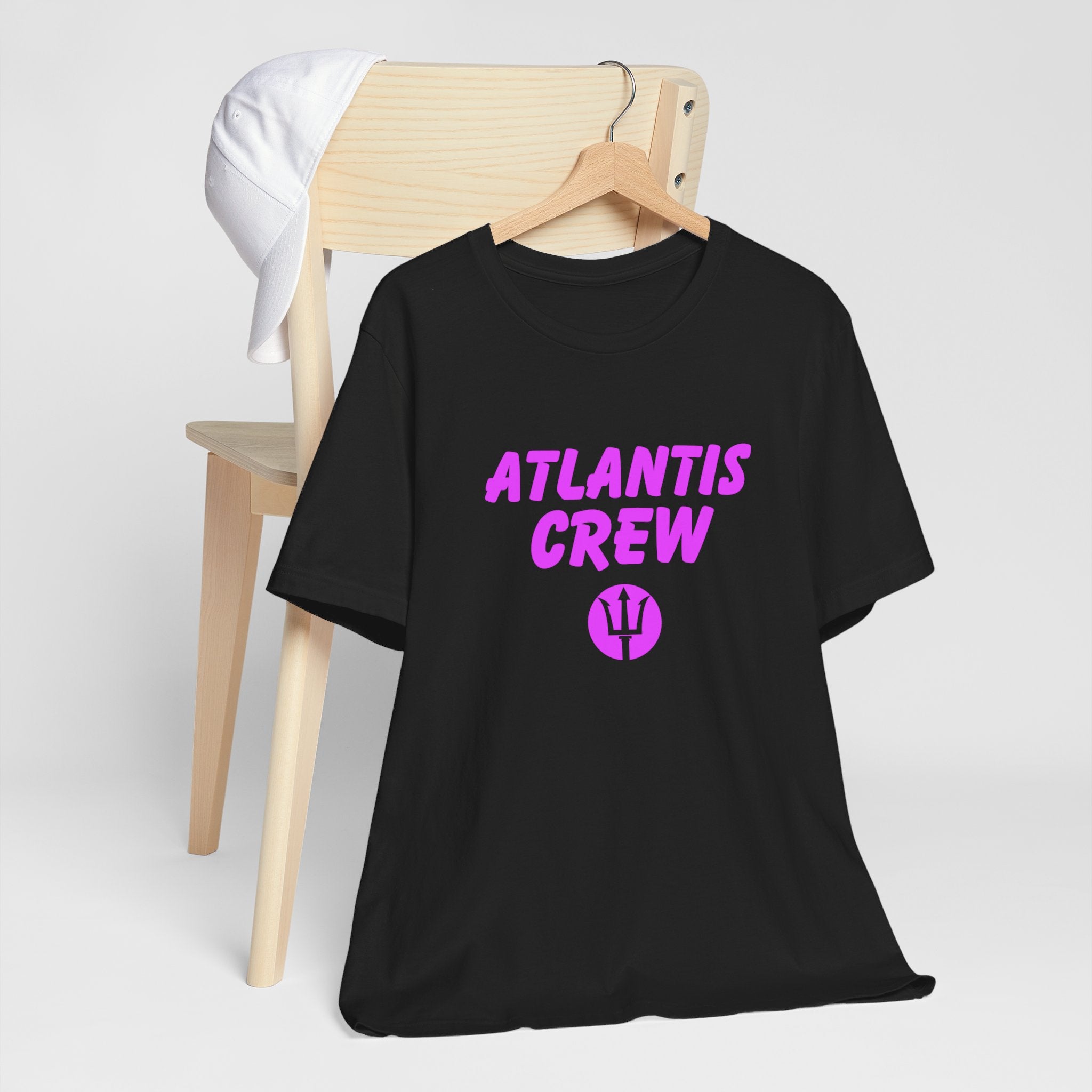 Atlantis Crew Tshirt Zen Vibes Inspiration Graphic Tee gift for festival celebrations or any occasion, Bella & Canvas 3001, Gift for friends family and me