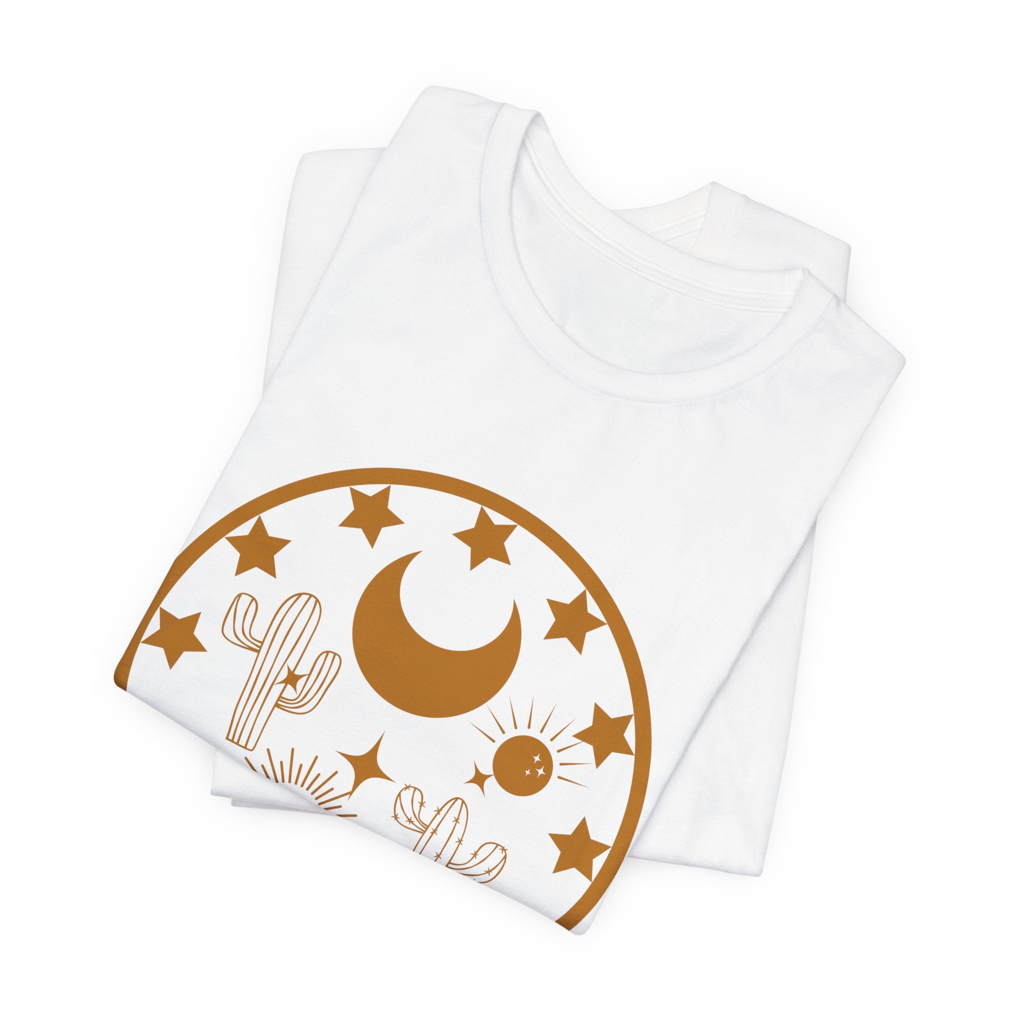 Celestial Cactus Soul Flower Lightworker Energy Tshirt Zen Vibes Crescent moon Starseed Graphic Tee gift for festival friends family and me