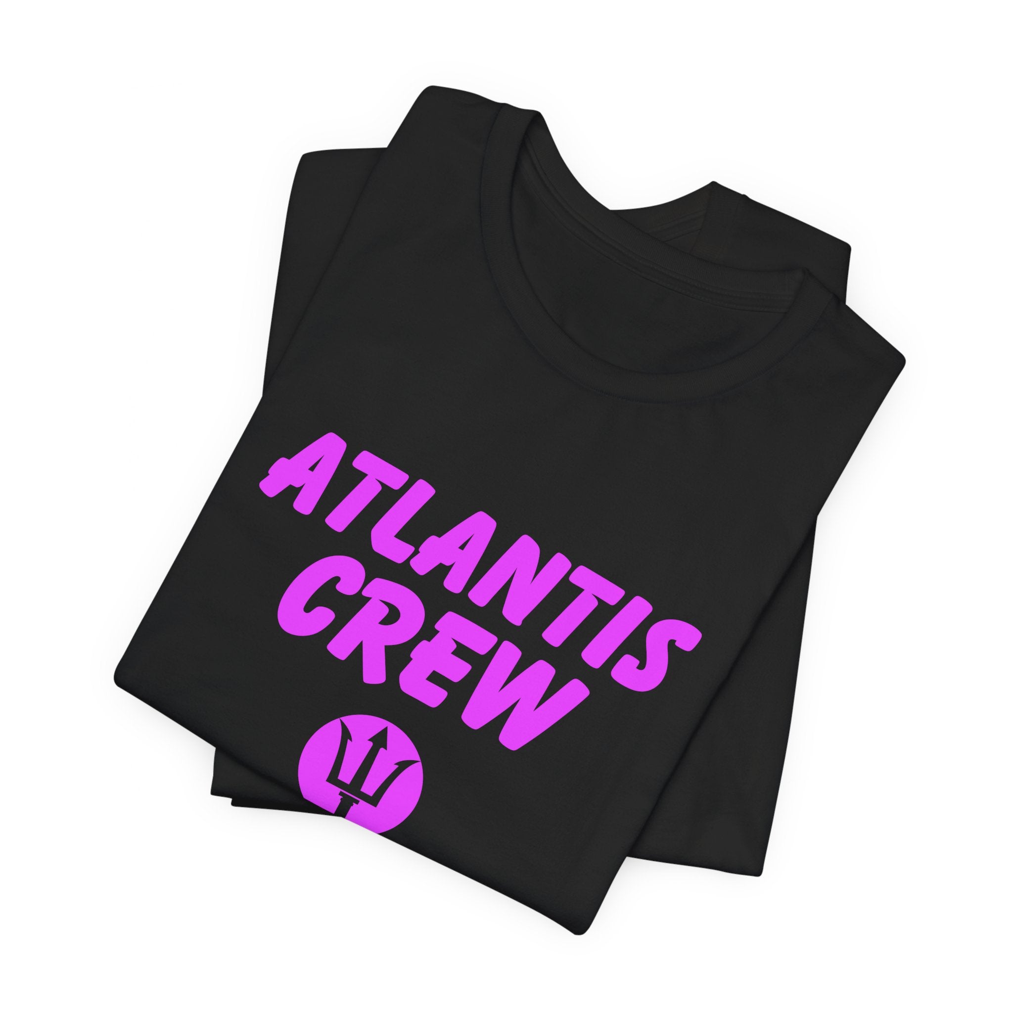 Atlantis Crew Tshirt Zen Vibes Inspiration Graphic Tee gift for festival celebrations or any occasion, Bella & Canvas 3001, Gift for friends family and me