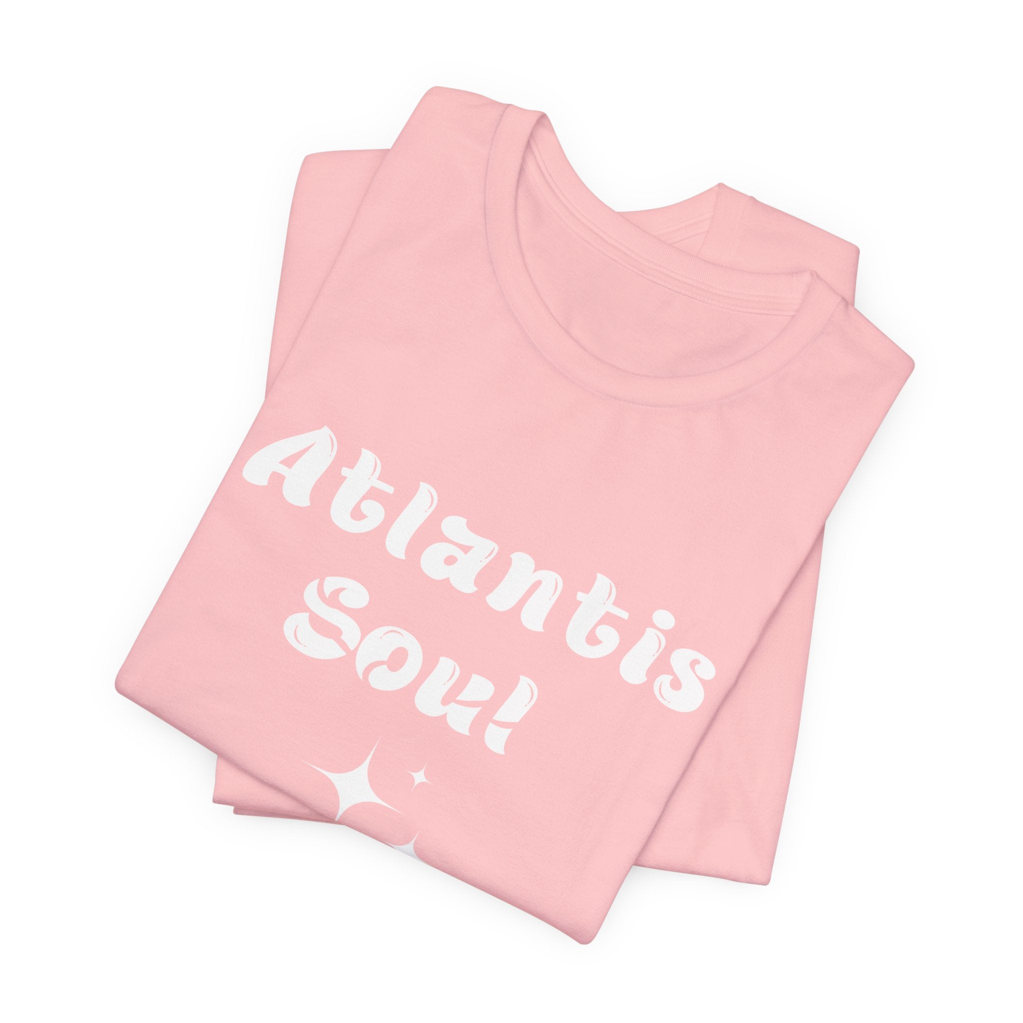 Atlantis Soul Tshirt Zen Vibes Inspiration Graphic Tee gift for festival celebrations or any occasion, Bella & Canvas 3001, Gift for friends