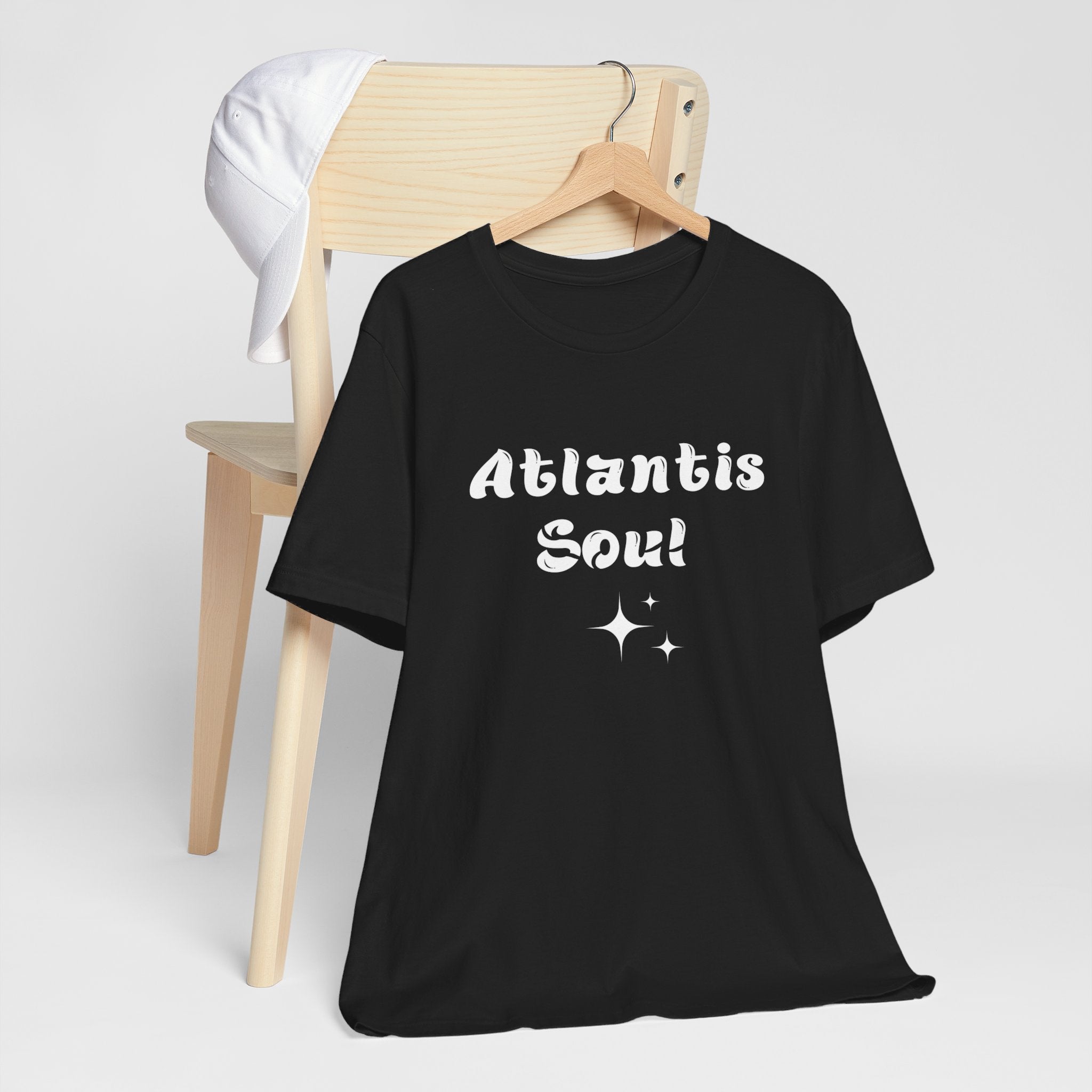 Atlantis Soul Tshirt Zen Vibes Inspiration Graphic Tee gift for festival celebrations or any occasion, Bella & Canvas 3001, Gift for friends