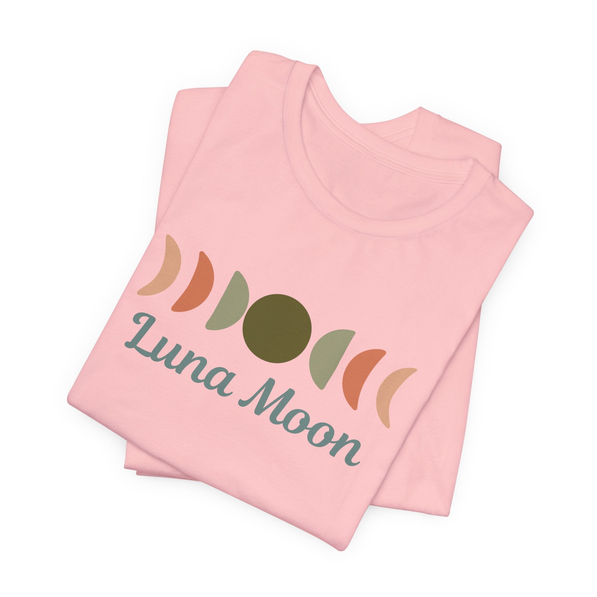 Luna Moon Phase Art Soul Celestial boho Tee bohemian Higher Self Soul awakening Vibe high Dimension Celestial Art Positive vibe T-shirt