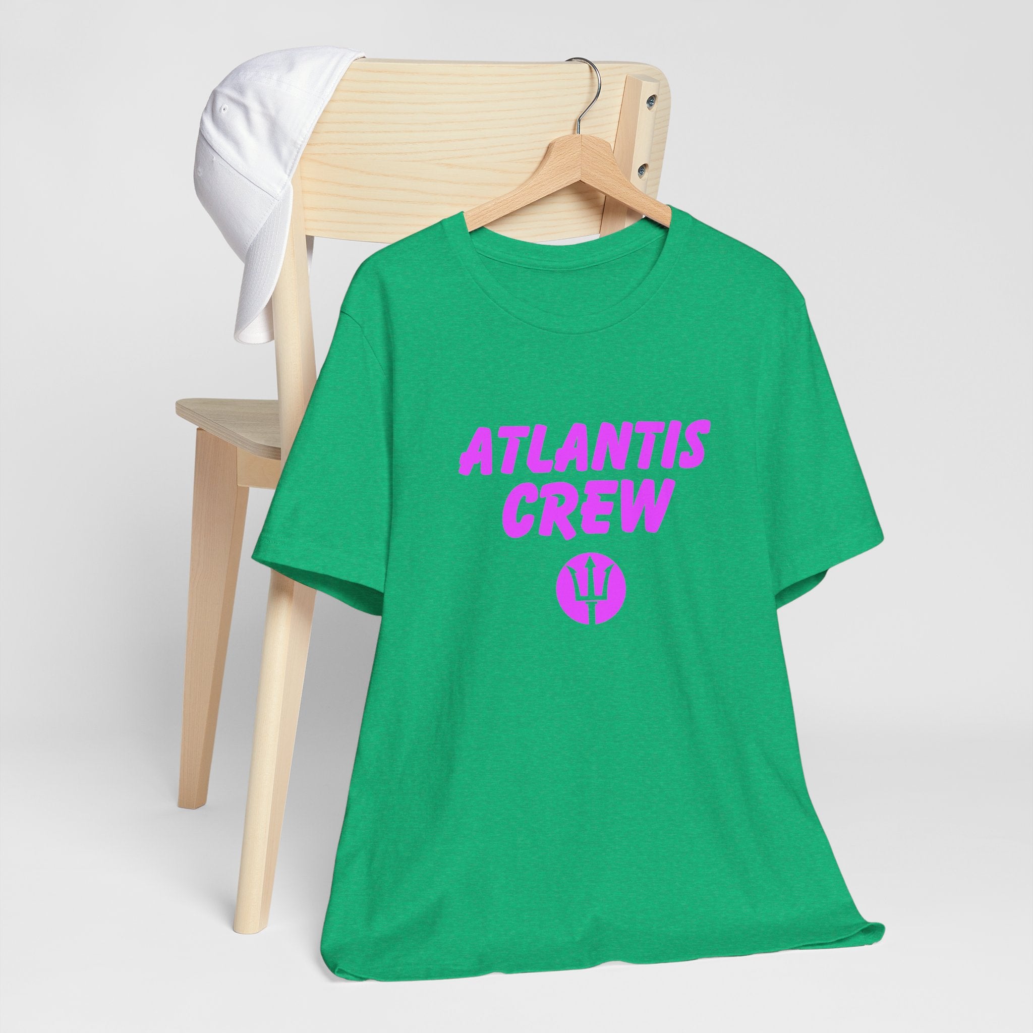 Atlantis Crew Tshirt Zen Vibes Inspiration Graphic Tee gift for festival celebrations or any occasion, Bella & Canvas 3001, Gift for friends family and me