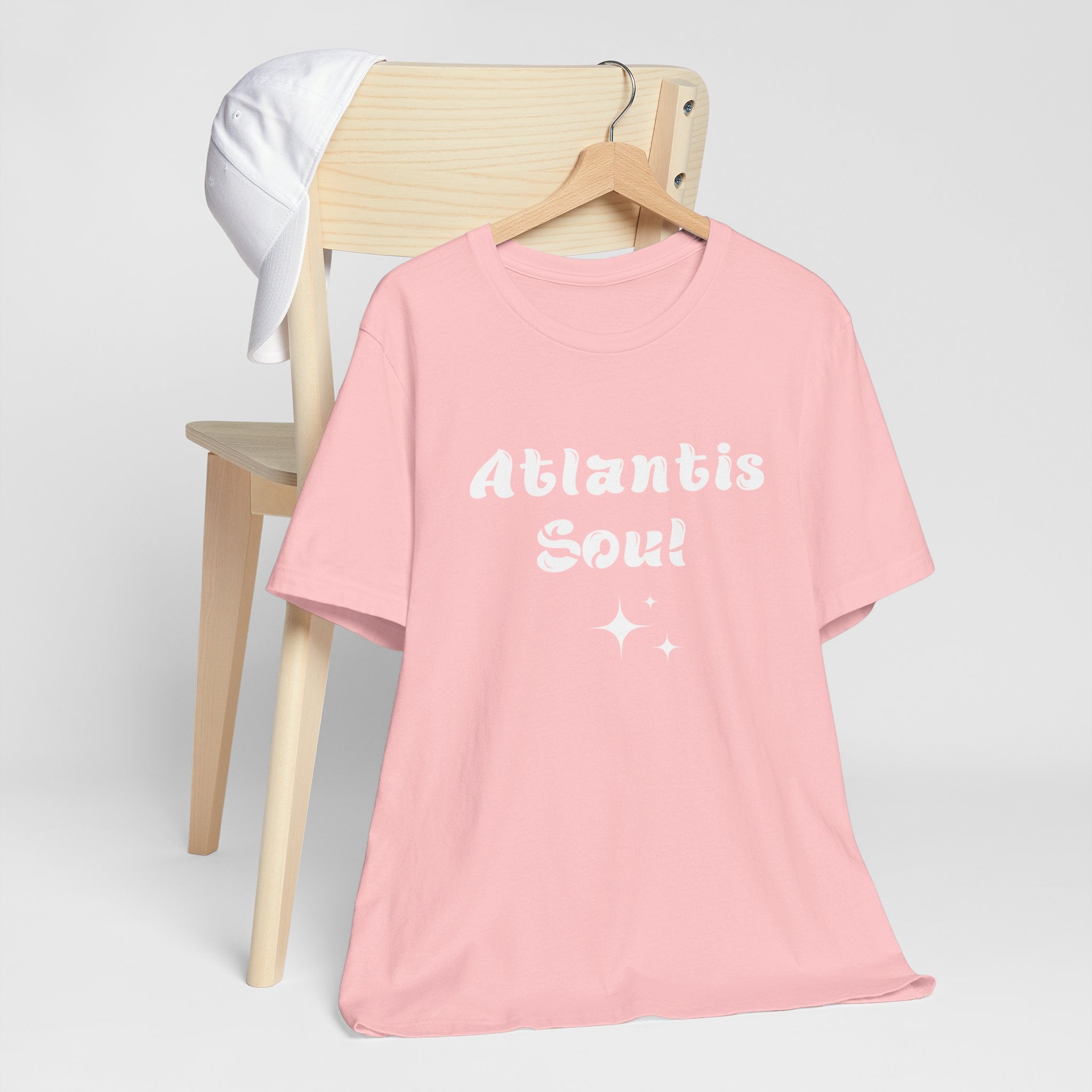 Atlantis Soul Tshirt Zen Vibes Inspiration Graphic Tee gift for festival celebrations or any occasion, Bella & Canvas 3001, Gift for friends