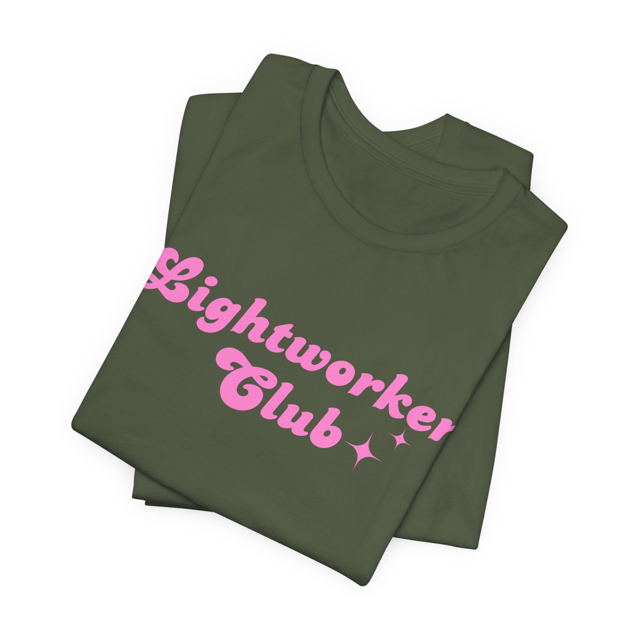 Lightworker Club Tshirt Zen Vibes Soul Awakening to spiritual path Graphic Tee gift for friends family yourself festival celebrations