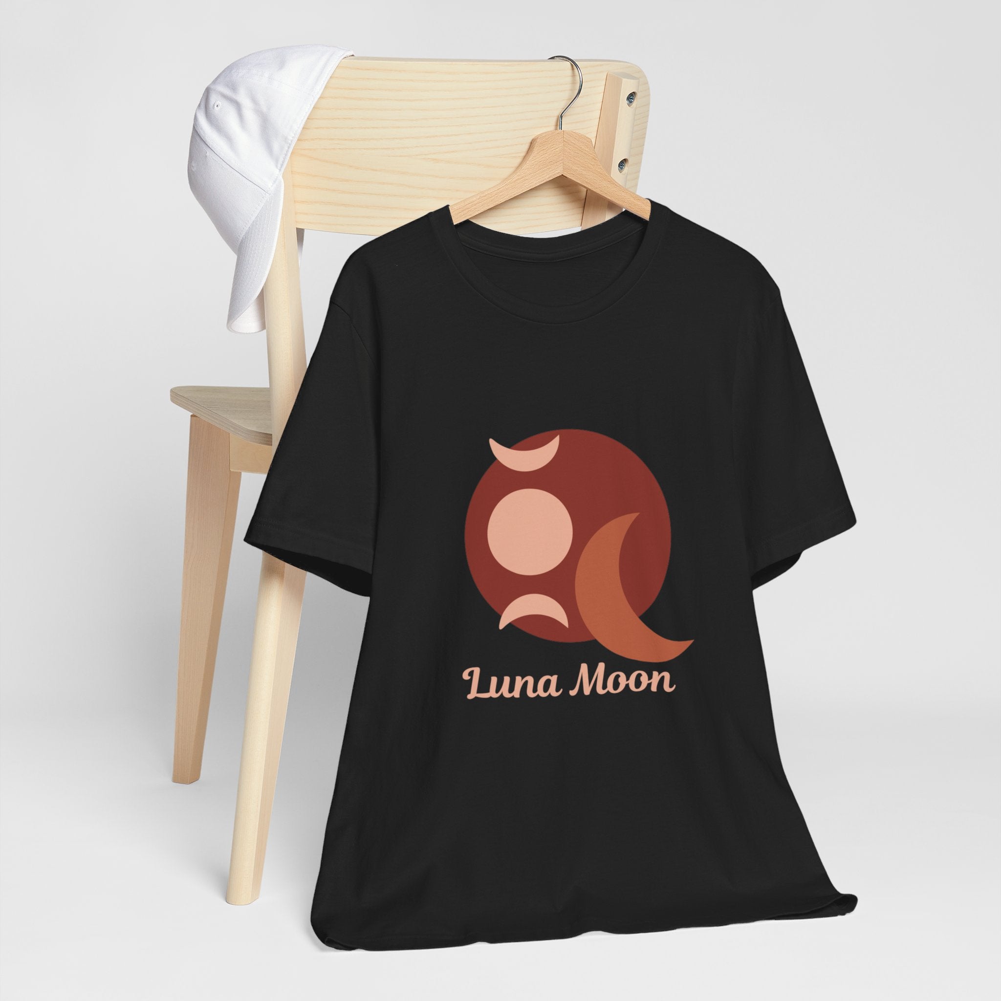 Luna Moon Vibes phase boho vibe Tee Trendy bohemian Higher Self Soul awakening Vibe high Dimension Celestial Art Positive vibe T-shirt