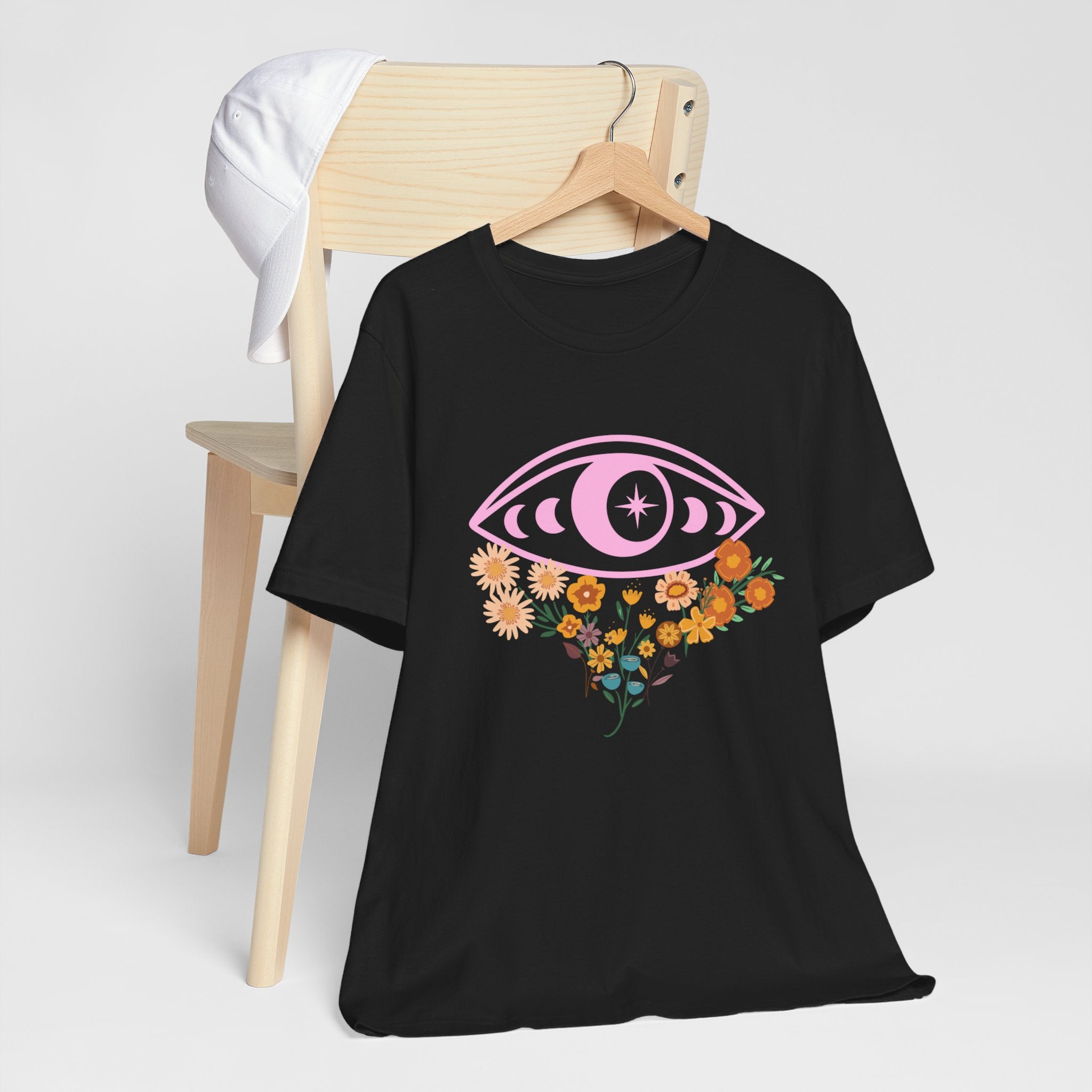 Third Eye Wildflowers Soul Star Higher Self Tshirt Inspo Graphic Tee gift for family friends festival celebrations or any occasion yoga top