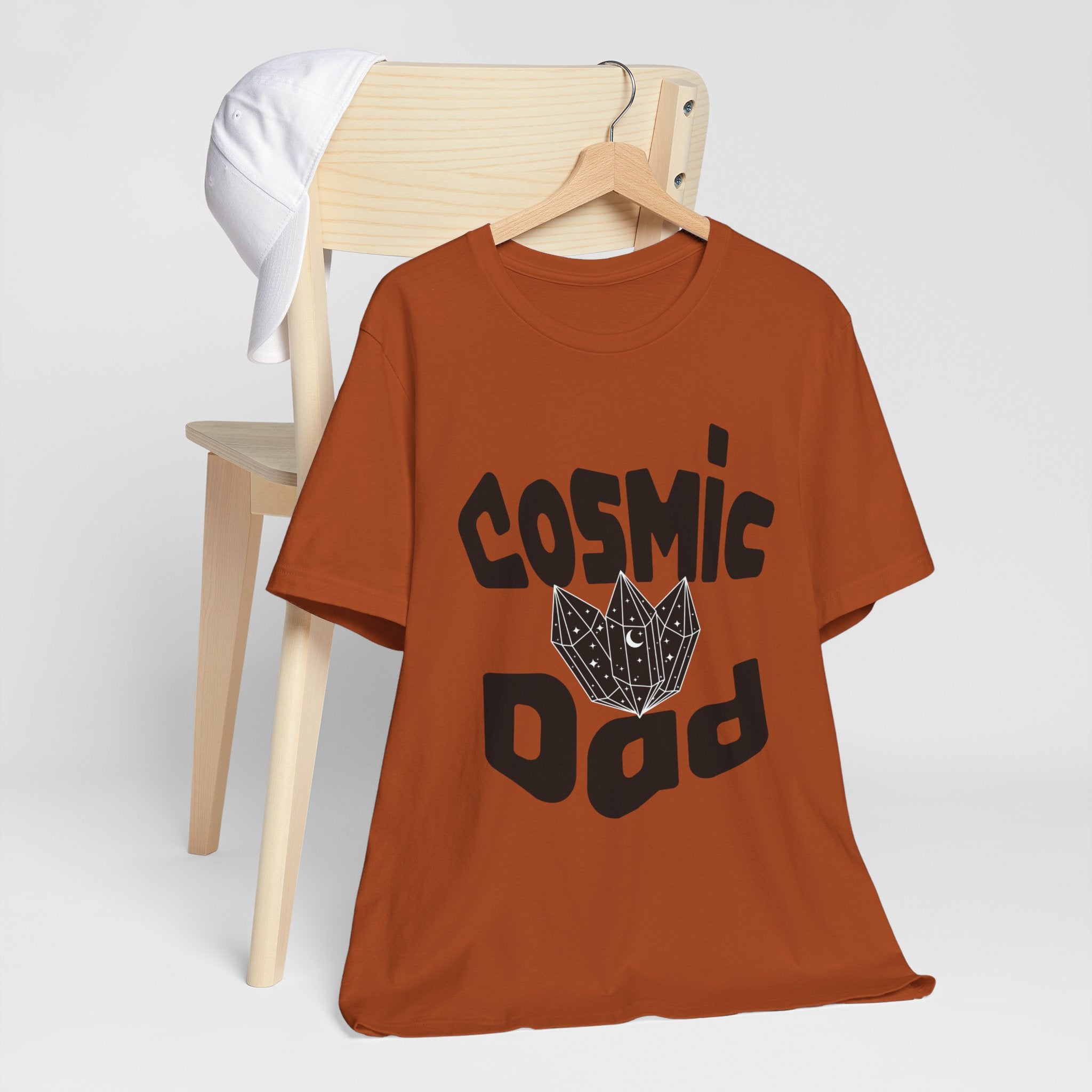 Cosmic Dad  Unisex Jersey Tee Dad present Dad Boss, Dad Mode, Dad manager, Daddy is best, Dad is cool, Fathers Day Cosmic Starseed Soul