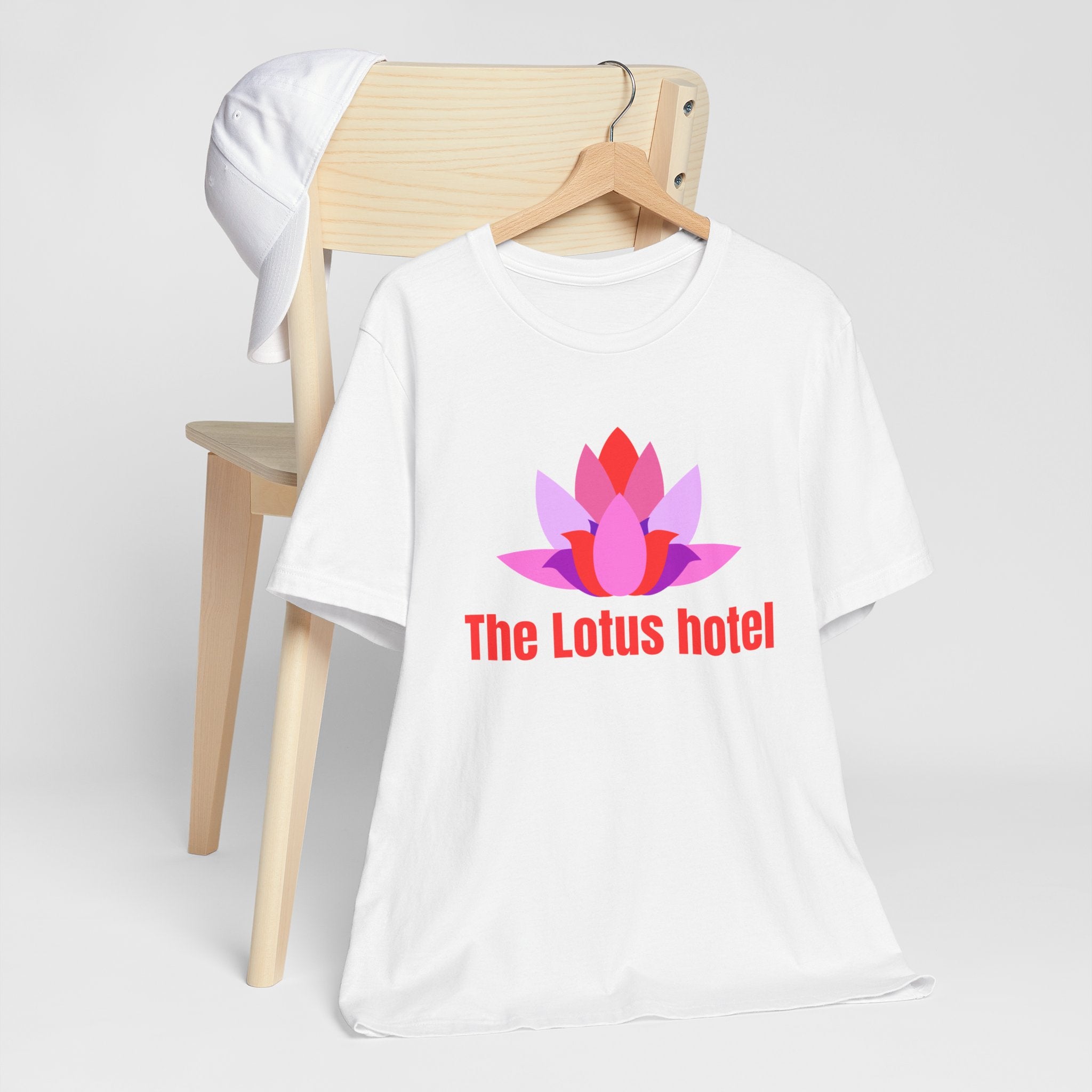 The Lotus Hotel Tshirt Zen Vibes Inspiration Graphic Tee Crown Chakra Activation festivals celebrations any occasion friends family and yourself