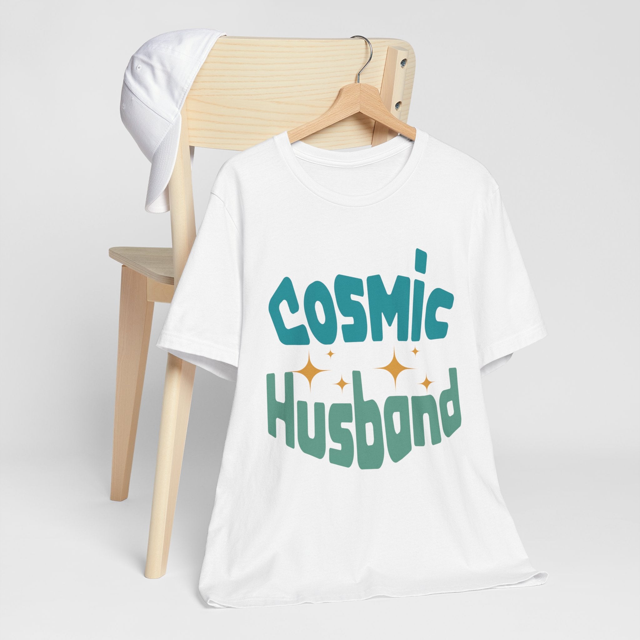 Cosmic Husband Unisex Jersey Tee Dad present Dad Boss, Dad Mode, Dad manager, Daddy is best, Dad is cool, Fathers Day Cosmic Starseed Soul