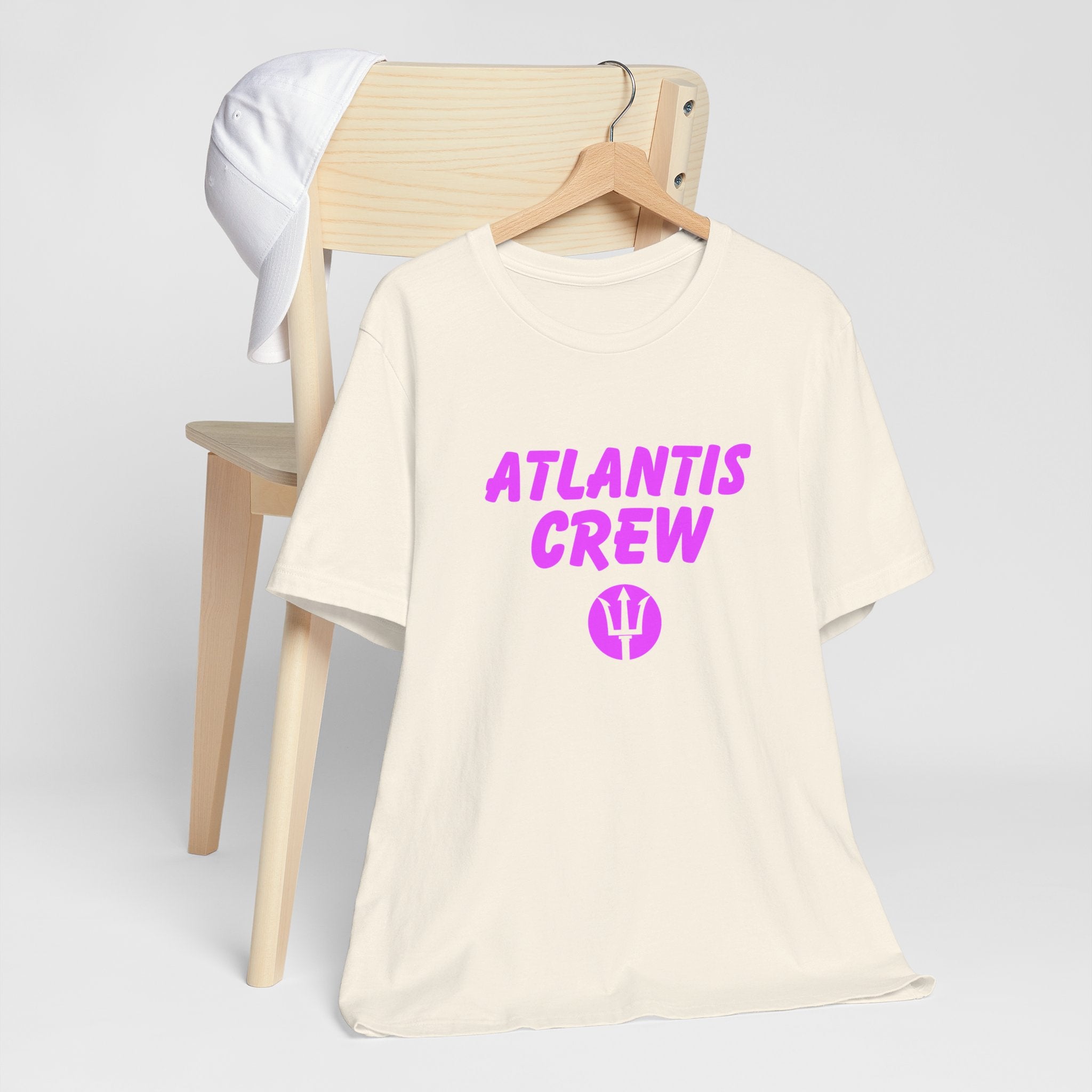 Atlantis Crew Tshirt Zen Vibes Inspiration Graphic Tee gift for festival celebrations or any occasion, Bella & Canvas 3001, Gift for friends family and me