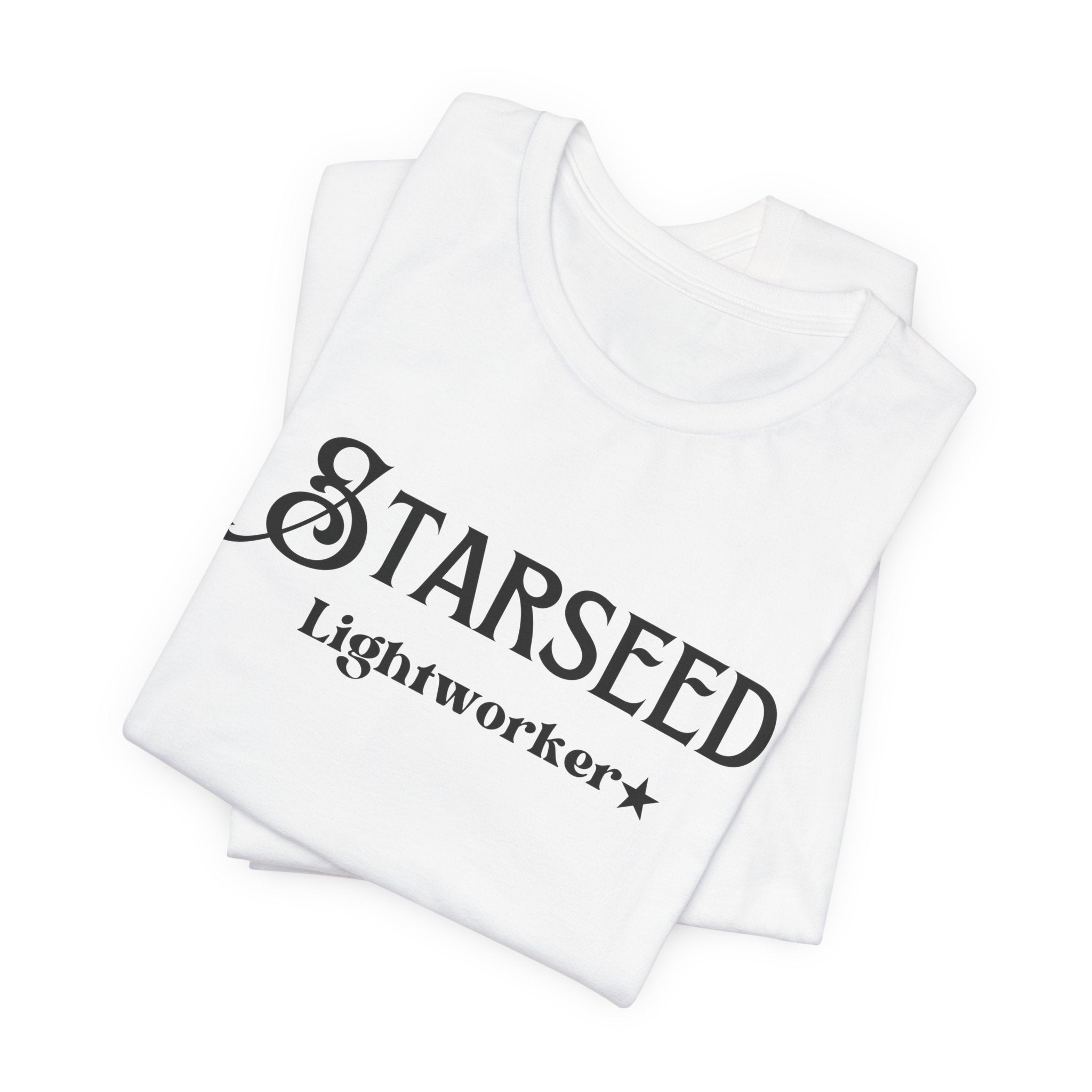 Starseed Lightworker Energy Tshirt Zen Vibes Inspiration Graphic Tee gift for festival celebrations or any occasion, Bella & Canvas 3001