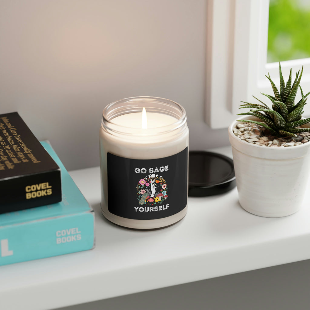 Go Sage Yourself Scented Soy Candle, 9oz