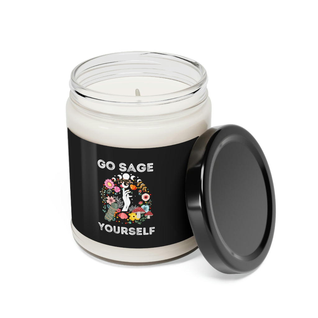Go Sage Yourself Scented Soy Candle, 9oz