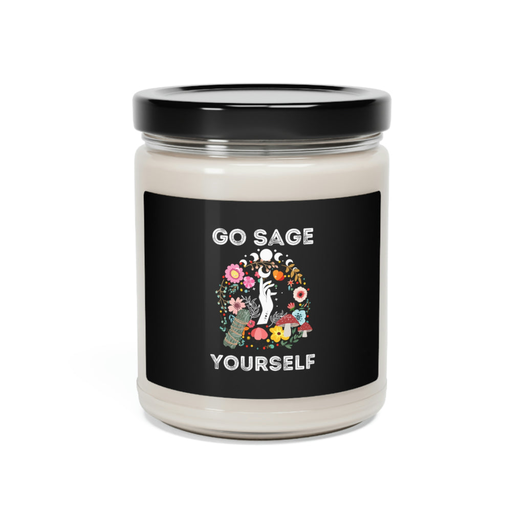 Go Sage Yourself Scented Soy Candle, 9oz