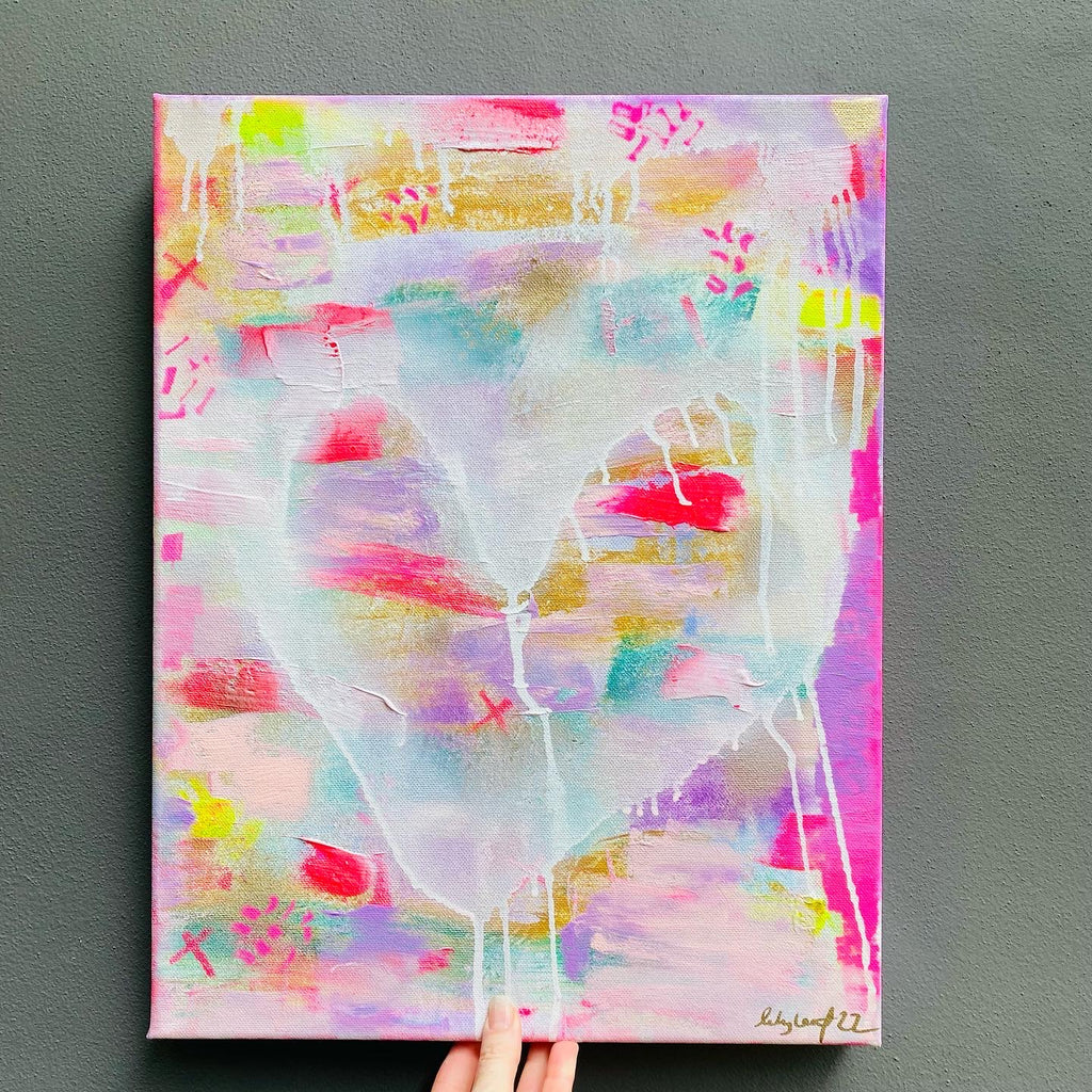 Good Vibes Crystal Art work