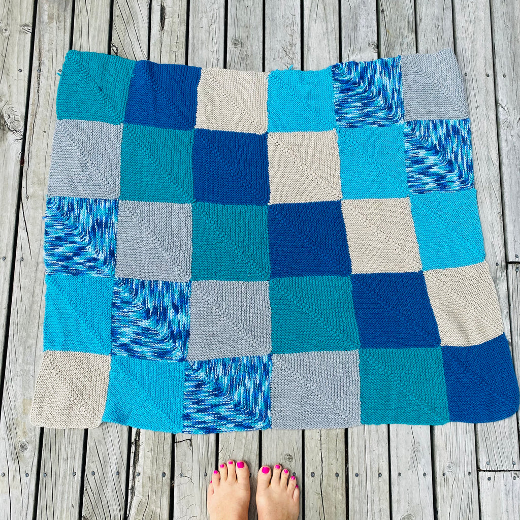 Vintage Boho Crochet Blanket