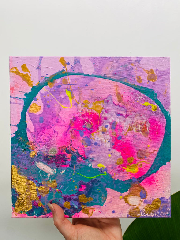 Good Vibes Crystal Art work