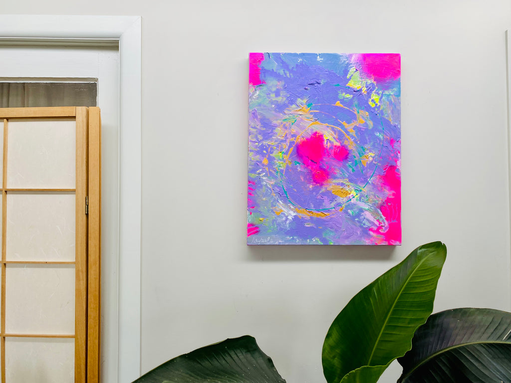 Good Vibes Crystal Art work