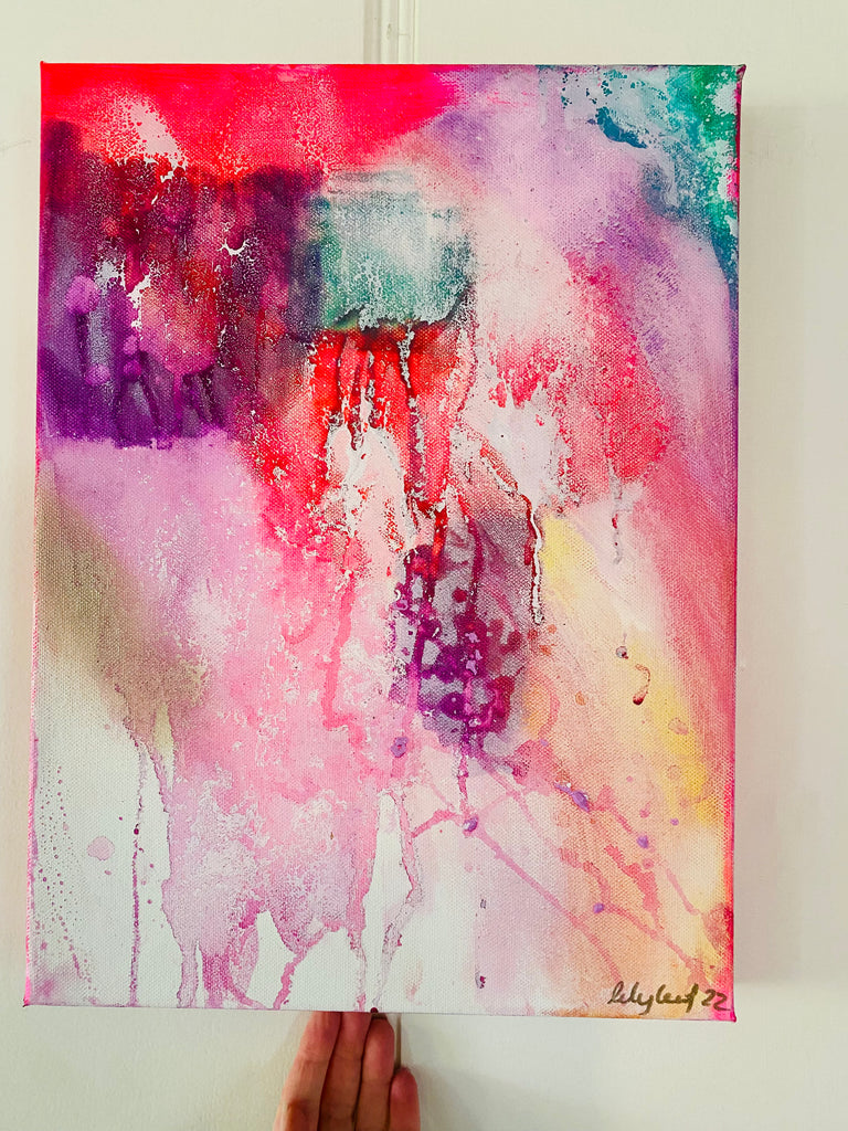 Good Vibes Crystal Art work