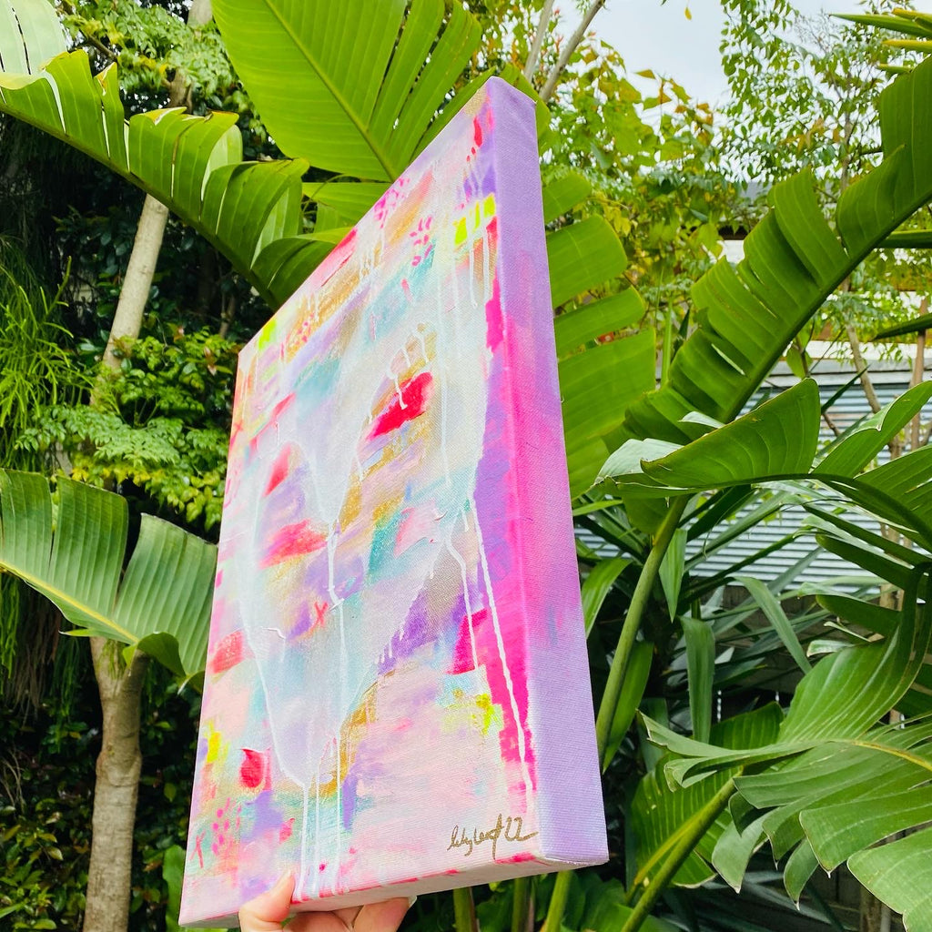 Good Vibes Crystal Art work