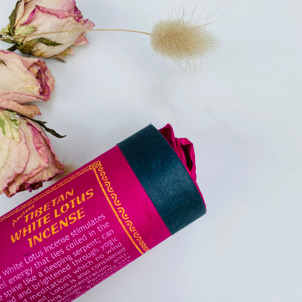 Incense Ancient Tibetan White Lotus