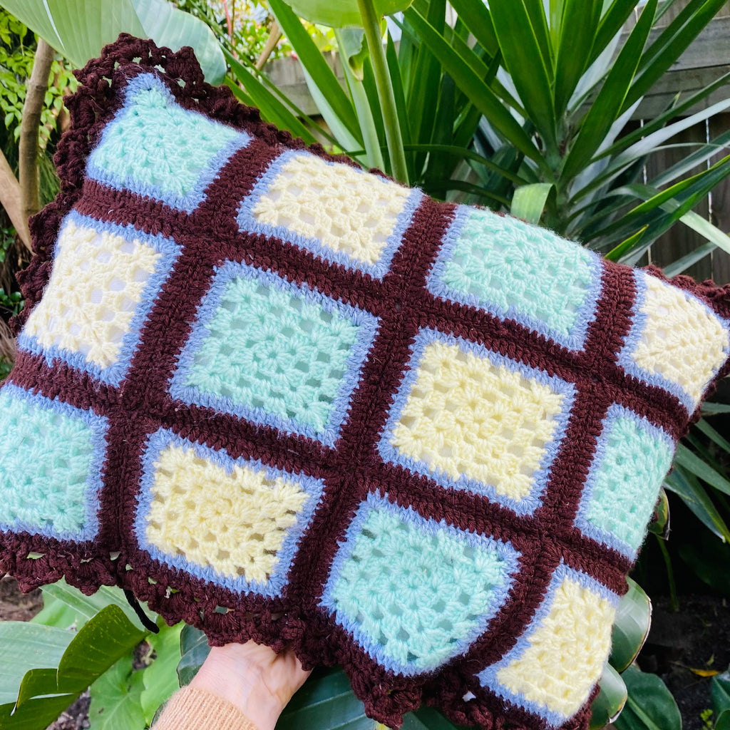 Crochet Vintage Pillow