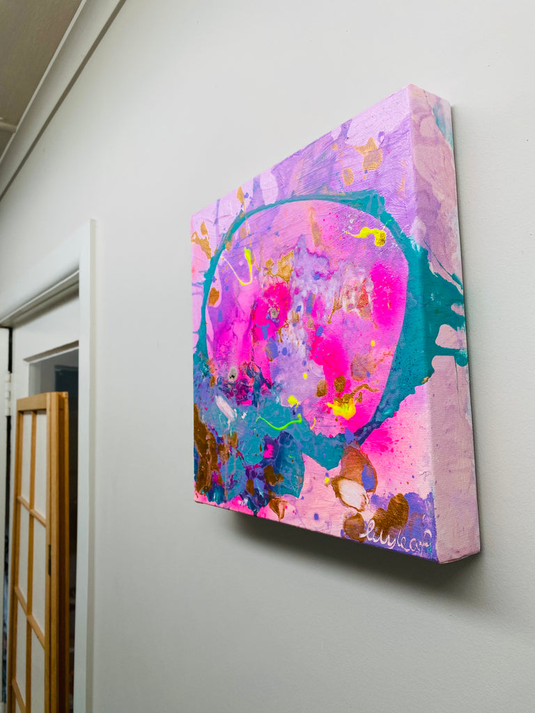 Good Vibes Crystal Art work