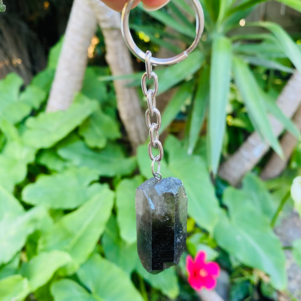 Key Ring X Smoky Quartz